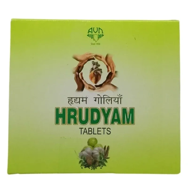 AVN AYURVEDA FORMULA Hrudayam Tablet - Avn Ayurveda - 100Tablet