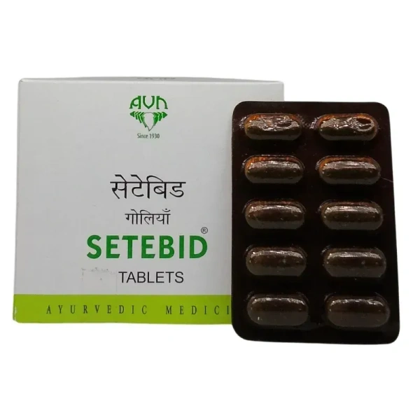 AVN AYURVEDA FORMULA Setebid Tablet -Avn Ayurveda - 100Tablet