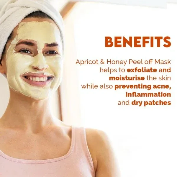 JOVEES HERBAL CARE Apricot & Honey Peel Off Mask - Jovees - 100g