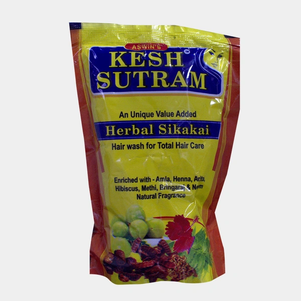 ASWIN HERBS Kesh Sutram (Shikakai Powder) - Aswin Herbs - 100Gm