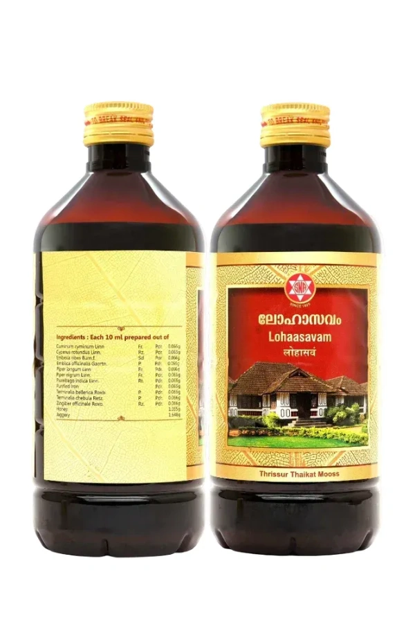 SNA OUSHADHASALA PVT Lohaasavam - Sna - 450Ml