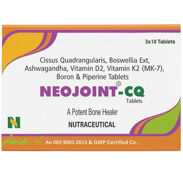 NEON NATURALS Neo Joint Cq Tablet - Neon Naturals - 30Tablet