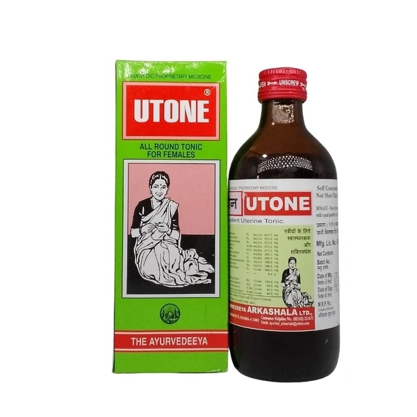 AYURVEDEEYA ARKASHAL Utone Syrup - Ayurved - 200ml