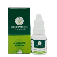 SREEDHAREEYAM Chandanadi Anjanam Eye Drops - Sreedhareeyam - 10Ml