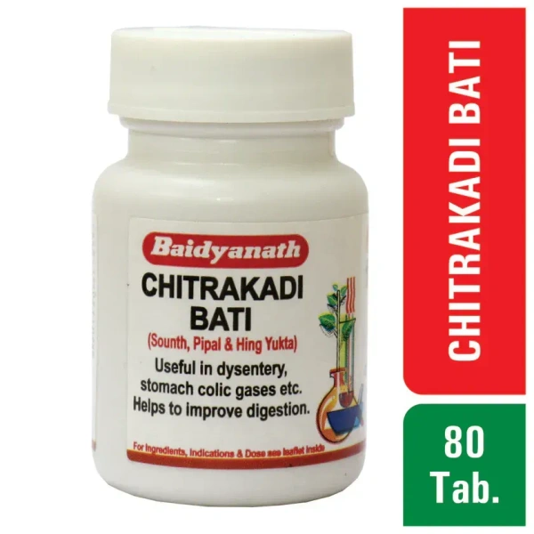 BAIDYANATH  Chitrakadi Bati - Baidyanath - 40Tablet