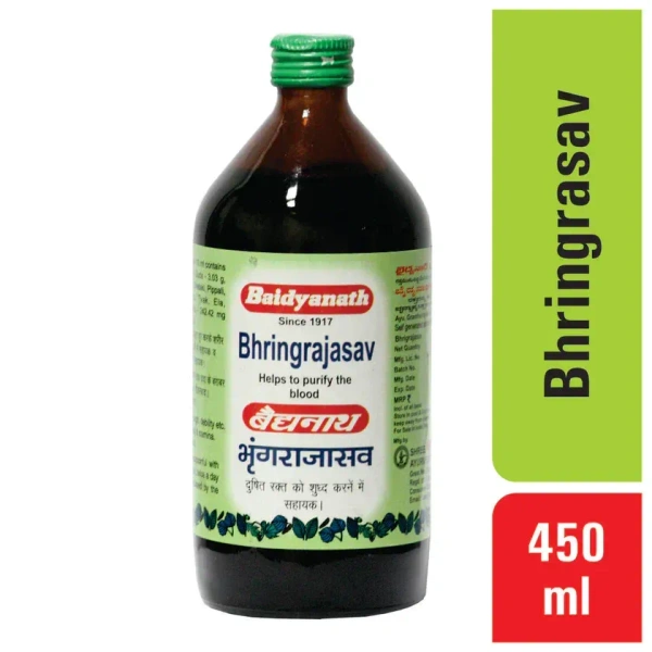 BAIDYANATH  Bhringrajasav - Baidyanath - 450Ml