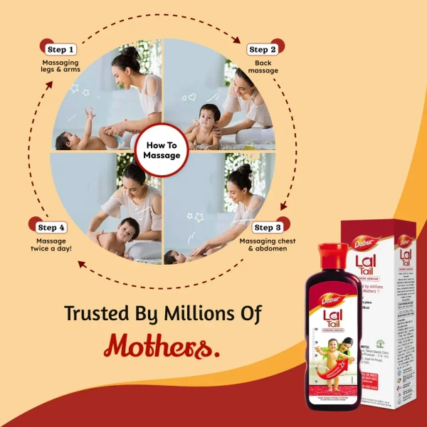 DABUR INDIA LIMITED Lal Taila - Dabur  - 200Ml