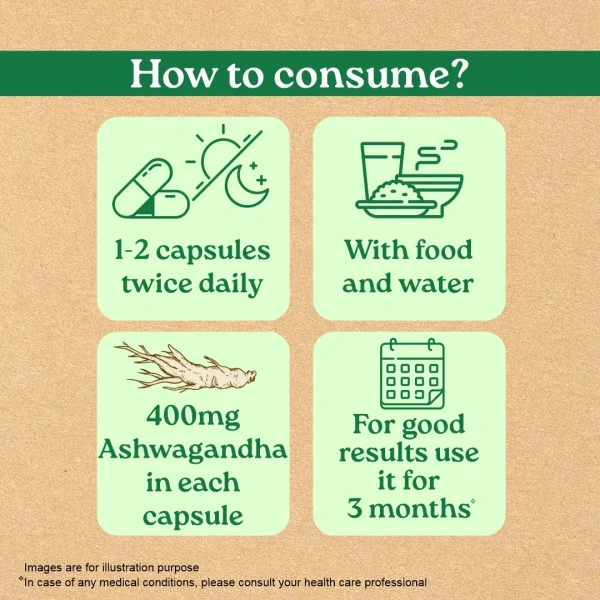 ORGANIC INDIA Ashwaganda Capsule - Organic - 60Capsule