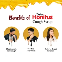 DABUR INDIA LIMITED Honitus Cough Syrup - Dabur  - 200ml