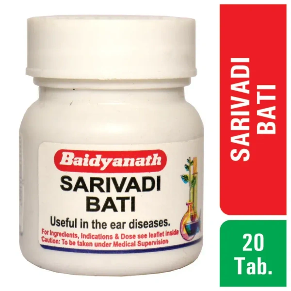 BAIDYANATH Sarivadi Bati - Baidyanath - 20Tablet