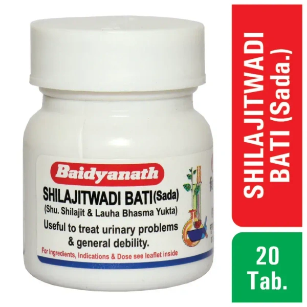 BAIDYANATH  Shilajitwadi Bati - Baidyanath - 40Tablet