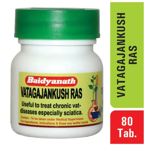 BAIDYANATH Vatagajankush Ras - Baidyanath - 80Tablet