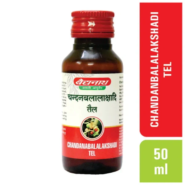 BAIDYANATH Chandan Bala Laxadi Tel - Baidyanath - 50Ml