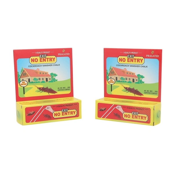 PRAGATHI INTERNATION Exit No Entry Cockroach Vanisher Chalk - Pragathi - 1