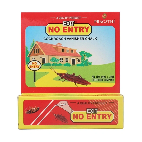 PRAGATHI INTERNATION Exit No Entry Cockroach Vanisher Chalk - Pragathi - 1