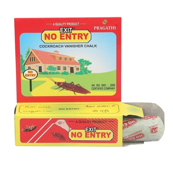 PRAGATHI INTERNATION Exit No Entry Cockroach Vanisher Chalk - Pragathi - 1