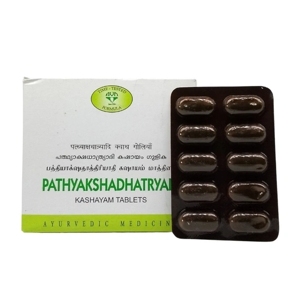 AVN AYURVEDA FORMULA Pathyakshadhatryadi Kashayam Tablet - Avn Ayurveda - 10Tablet