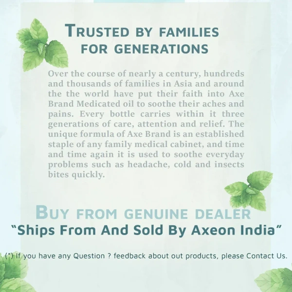 AXEON MARKETING INDIA Axe Brand Oil - Axeon  - 28Ml