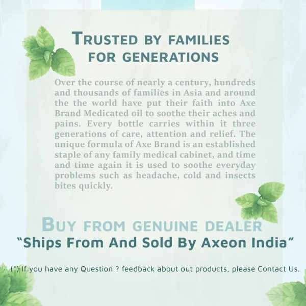 AXEON MARKETING INDIA Axe Brand Oil - Axeon  - 10Ml