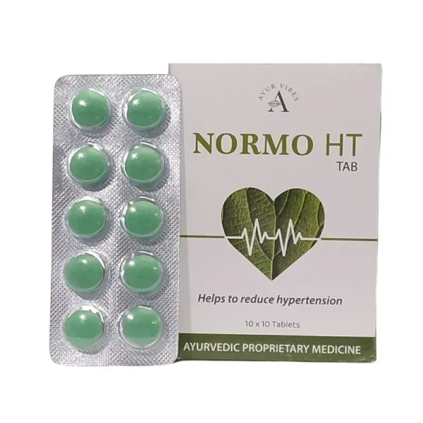 AYUR VIBES Normo HT Tablet - Ayur Vibes - 10Tablet