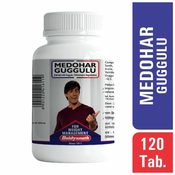 BAIDYANATH  Medohar Guggulu Tablet - Baidyanath - 120Tablet