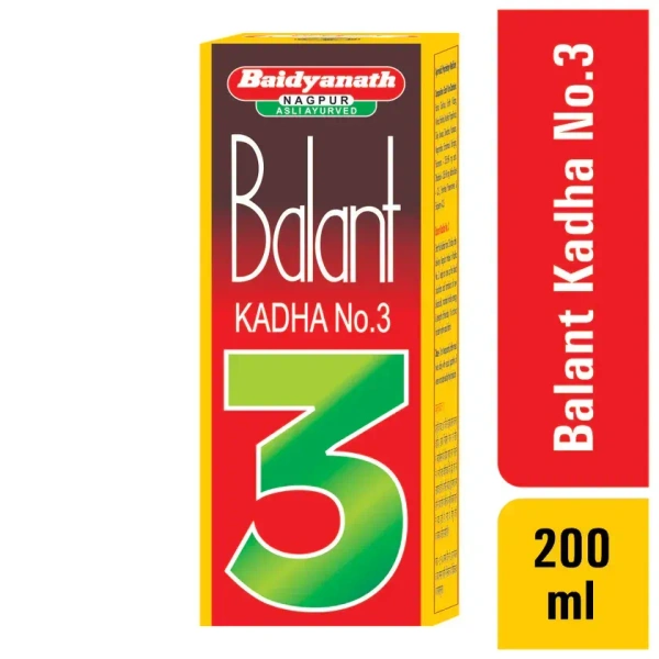 BAIDYANATH  Balant Kadha No.3 - Baidyanath - 200Ml