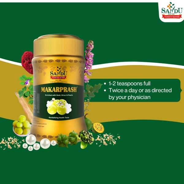 SANDU BROTHERS Makarprash Lehya - Sandu  - 500Gm