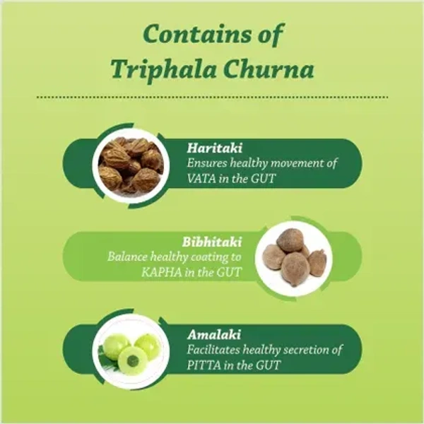 BAIDYANATH Triphala Churna - Baidyanath - 50Gm