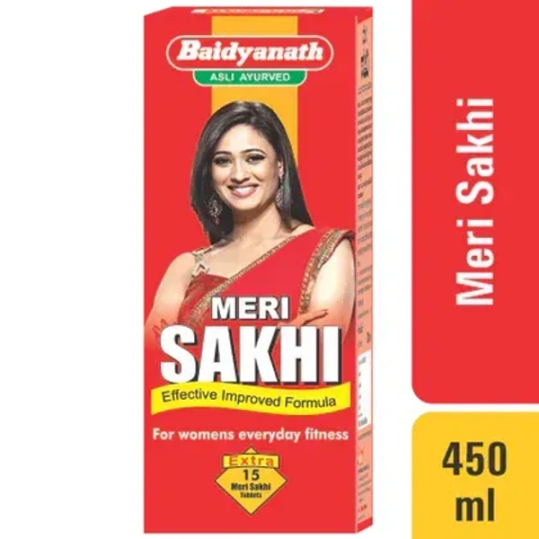 BAIDYANATH  Meri Sakhi Syrup - Baidyanath - 450Ml