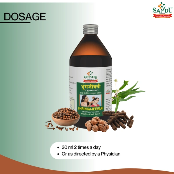SANDU BROTHERS Bhringajeevani - Sandu  - 450Ml