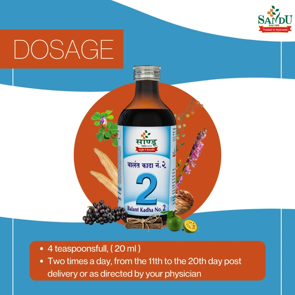 SANDU BROTHERS Balant Kadha No.2 - Sandu  - 200Ml