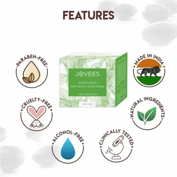 JOVEES HERBAL CARE Revitalising Night Cream - Jovees - 50g