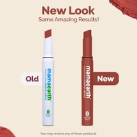 MAMA EARTH Lipstick Moisture Matte Longstay (Peach Nude) - Mama Earth - 2g