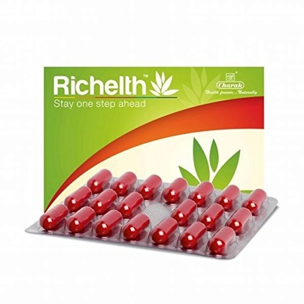 CHARAK Richelth Capsule  - Charak - 20Capsule