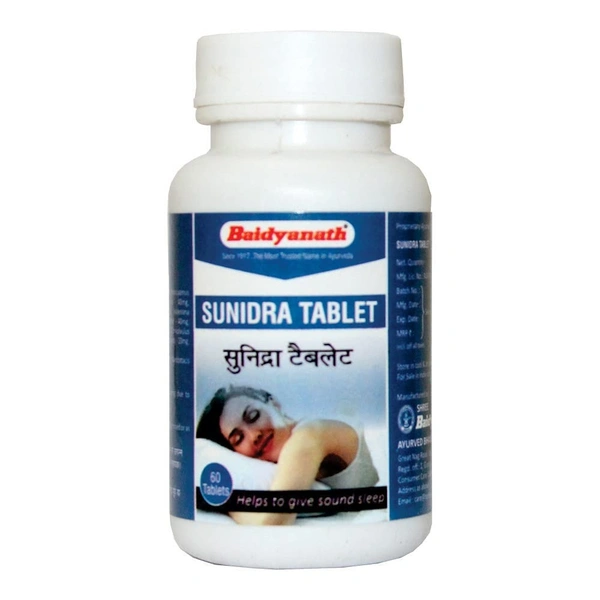 BAIDYANATH  Sunidra Tab - Baidyanath - 60Tablet