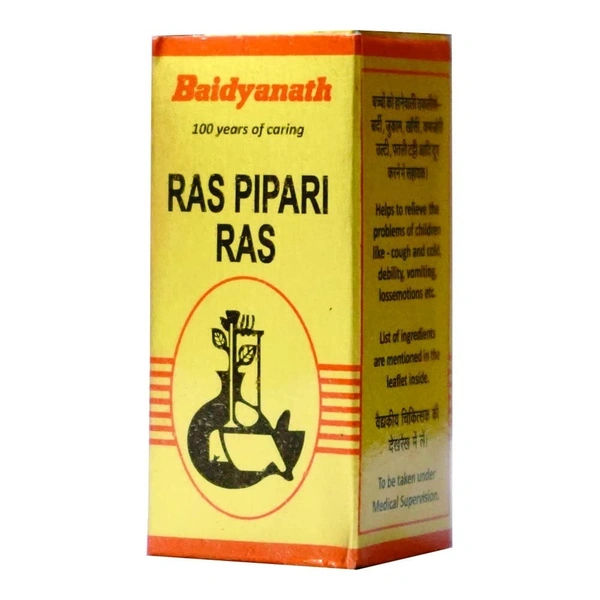 BAIDYANATH  Ras Pipari Ras - Baidyanath - 10Tablet