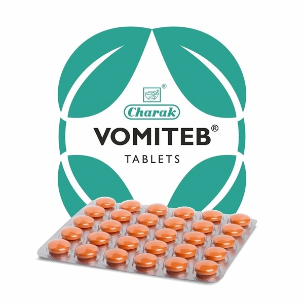 CHARAK  Vomiteb Tablet  - Charak - 30Tablet