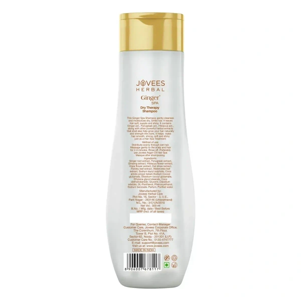 JOVEES HERBAL CARE Ginger Spa Dry Therapy Shampoo - Jovees - 300ml
