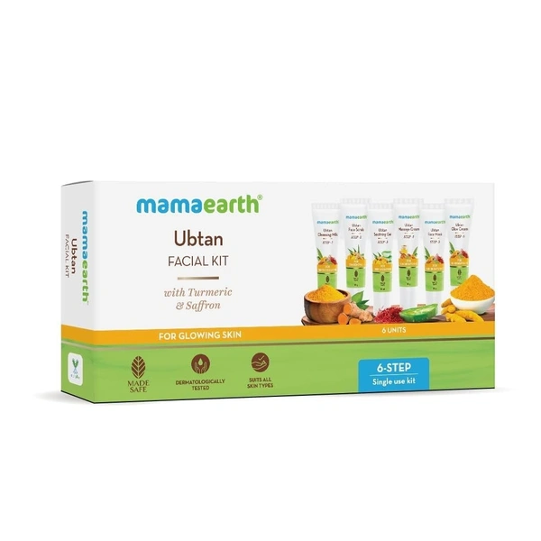 MAMA EARTH Ubtan Facial Kit - Mama Earth - 60g
