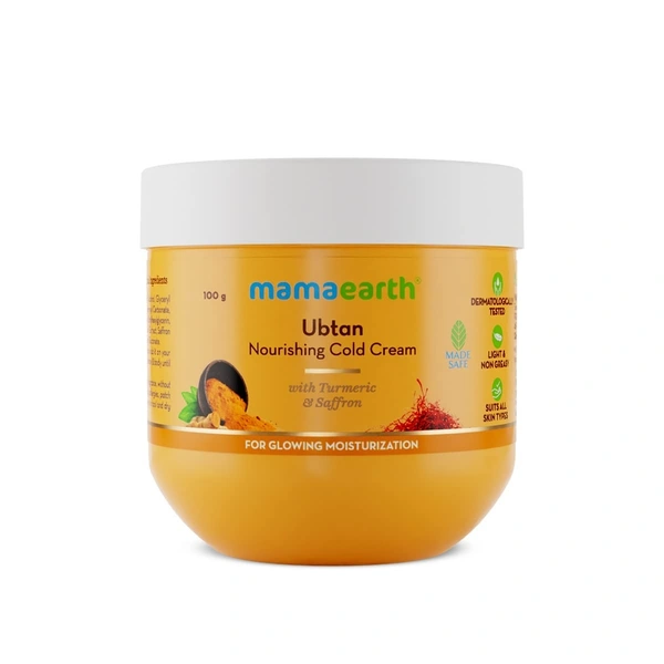 MAMA EARTH Ubtan Nourishing Cold Cream - Mama Earth - 200g