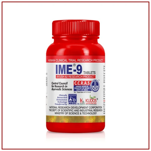 KUDOS AYURVEDA Ime-9 Tab - Kudos  - 60 Tablet