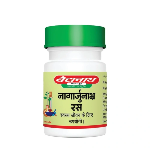 BAIDYANATH AYURVED B Nagarjunabhra Ras - Baidyanath - 40Tablet