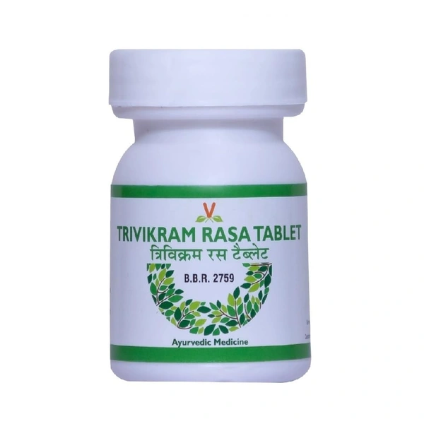 UNJHA Trivikram Rasa Tablet - Unjha - 80 Tablets