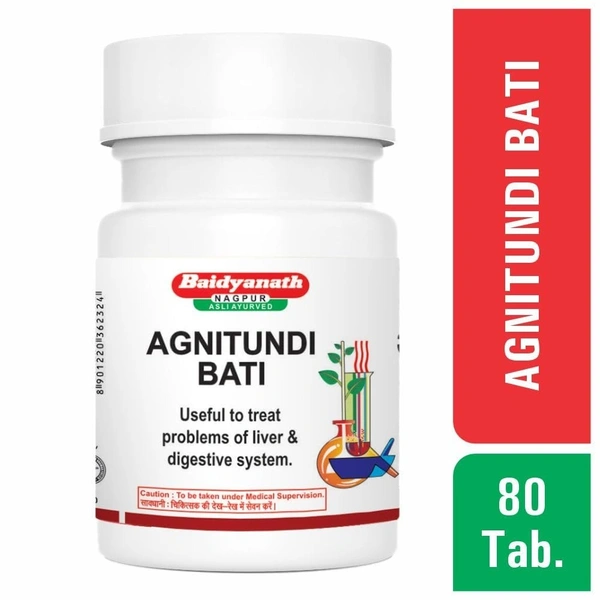 BAIDYANATH Agnitundi Bati - Baidyanath - 80Tablet