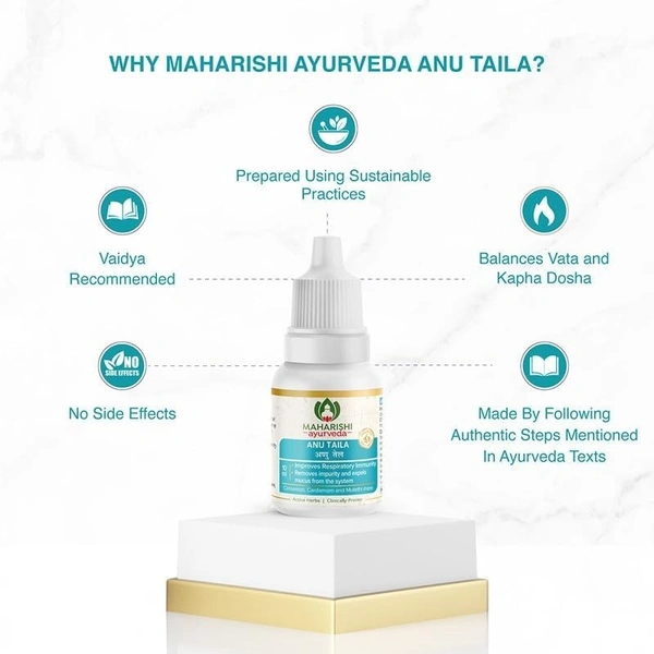 MAHARISHI AYURVEDA  Anu Taila - Maharshi - 10ml
