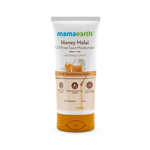 MAMA EARTH Honey Malai Moisturizer - Mama Earth - 80G