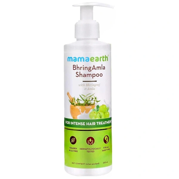 MAMA EARTH Bhringamla Shampoo - Mama Earth - 250Ml
