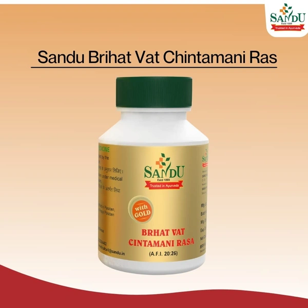 SANDU BROTHERS Brihat Vat Chintamani Ras Tablet - Sandu  - 20 Tablets