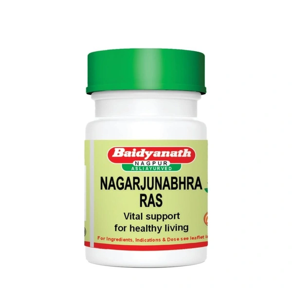 BAIDYANATH AYURVED B Nagarjunabhra Ras - Baidyanath - 40Tablet