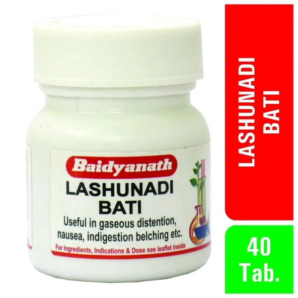 BAIDYANATH Lashunadi Bati - Baidyanath - 40Tablet